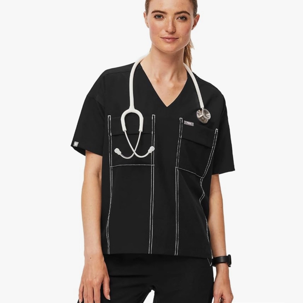 FIGS Bello Cargo Scrub Top for Women size XXS